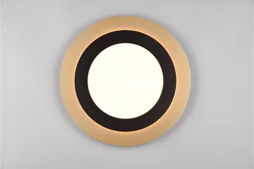 LED-Kattovalaisin Morgan Mattamusta/Kulta - TRIO - Valaistus - Sisävalaistus & lamput - Olohuoneen valaisin