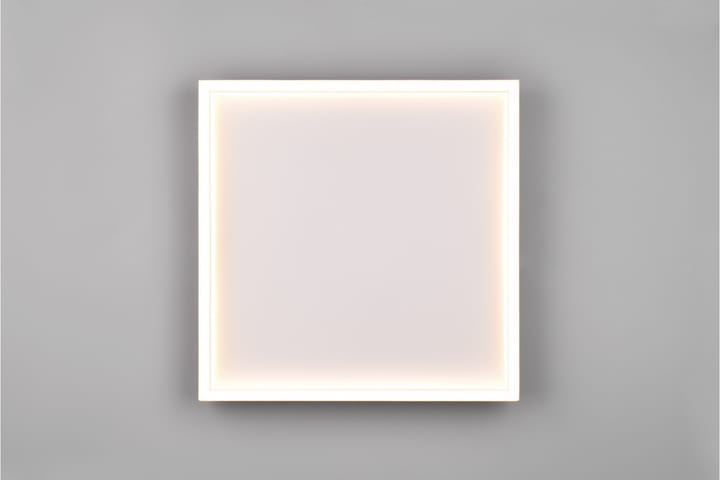 LED-Kattovalaisin Rotonda Neliö Mattavalkoinen - TRIO - Tiffanylamppu - Olohuoneen valaisin - Plafondit - Kattovalaisin