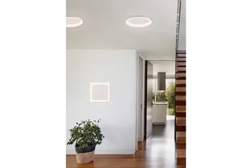 LED-Kattovalaisin Rotonda Neliö Mattavalkoinen - TRIO - Valaistus - Sisävalaistus & lamput - Olohuoneen valaisin
