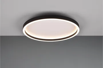 LED-Kattovalaisin Rotonda Pyöreä Mattamusta - TRIO - Valaistus - Sisävalaistus & lamput - Olohuoneen valaisin