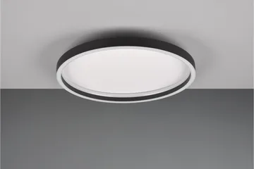 LED-Kattovalaisin Rotonda Pyöreä Mattamusta - TRIO - Valaistus - Sisävalaistus & lamput - Olohuoneen valaisin