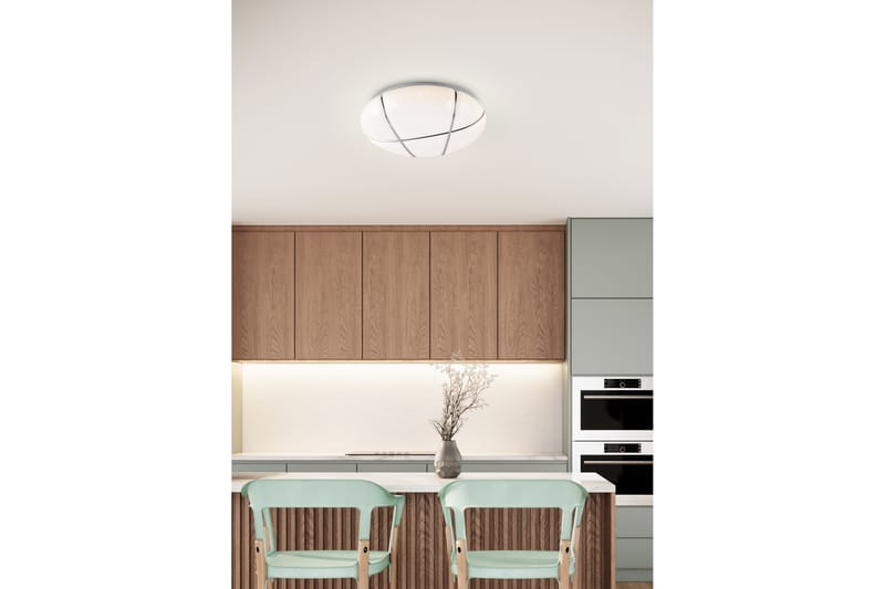 LED-Kattovalaisin Tibor 28cm Valkoinen - TRIO - Valaistus - Sisävalaistus & lamput - Erikoisvalaisin - Tiffanylamppu
