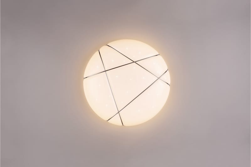 LED-Kattovalaisin Tibor 48cm Valkoinen - TRIO - Valaistus - Sisävalaistus & lamput - Erikoisvalaisin - Tiffanylamppu