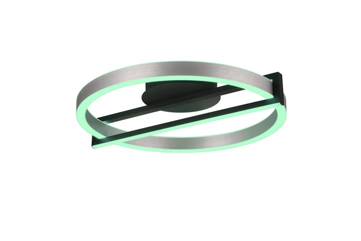 LED-Kattovalaisin WiZ Thompson 55 cm RGB Harjattu Alumiini - TRIO - Tiffanylamppu - Olohuoneen valaisin - Plafondit - Kattovalaisin