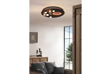 LED-Kattovalaisin Zodiac Mattamusta - TRIO - Valaistus - Sisävalaistus & lamput - Olohuoneen valaisin