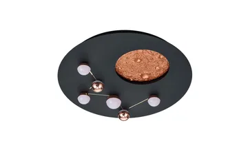 LED-Kattovalaisin Zodiac Mattamusta - TRIO - Valaistus - Sisävalaistus & lamput - Olohuoneen valaisin