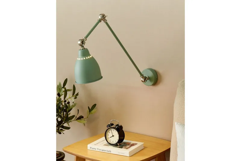 Tillatoba Seinävalaisin E27 - Vaaleanvihreä/Valkoinen - Valaistus - Sisävalaistus & lamput - Erikoisvalaisin - Riisipaperivalaisin