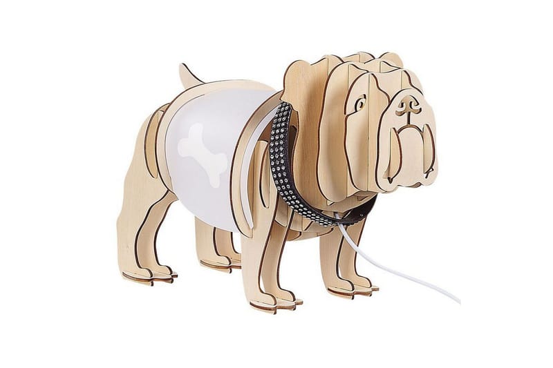 Tinker Pöytävalaisin 22 cm E14, Vaalea puu