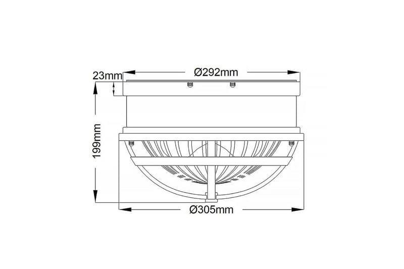 Tollis Kichler Kattovalaisin - Valaistus - Sisävalaistus & lamput - Erikoisvalaisin - Tiffanylamppu