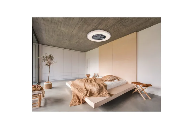 Ventilator TRIO Harstad - Valaistus - Sisävalaistus & lamput - Erikoisvalaisin - Tiffanylamppu