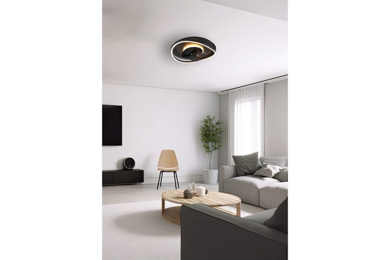 Ventilator TRIO Sortland - Valaistus - Sisävalaistus & lamput - Erikoisvalaisin - Tiffanylamppu