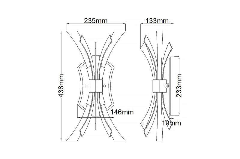 Vida Hinkley Seinävalaisin - Valaistus - Sisävalaistus & lamput - Erikoisvalaisin - Riisipaperivalaisin