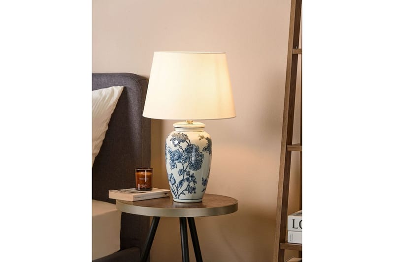 Virhal Pöytävalaisin 54 cm E27 - Valkoinen/Sininen - Valaistus - Sisävalaistus & lamput - Erikoisvalaisin - Riisipaperivalaisin