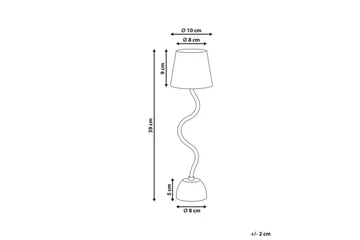 Vougali LED Pöytävalaisin 39 cm - Musta - Valaistus - Sisävalaistus & lamput - Ikkunavalaisimet - Ikkunavalaisin jalalla