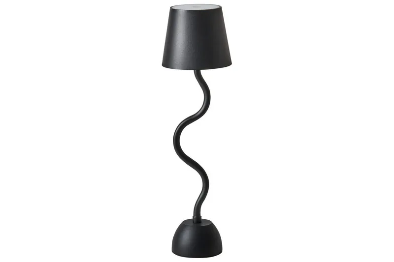 Vougali LED Pöytävalaisin 39 cm, Musta