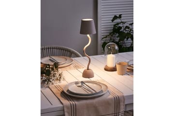 Vougali LED Pöytävalaisin 39 cm - Beige - Valaistus - Sisävalaistus & lamput - Ikkunavalaisimet - Ikkunavalaisin jalalla
