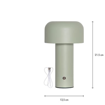 Bobby-pöytävalaisin 12,5 cm - vaaleanvihreä - Valaistus - Sisävalaistus & lamput - Ikkunavalaisimet - Ikkunavalaisin jalalla