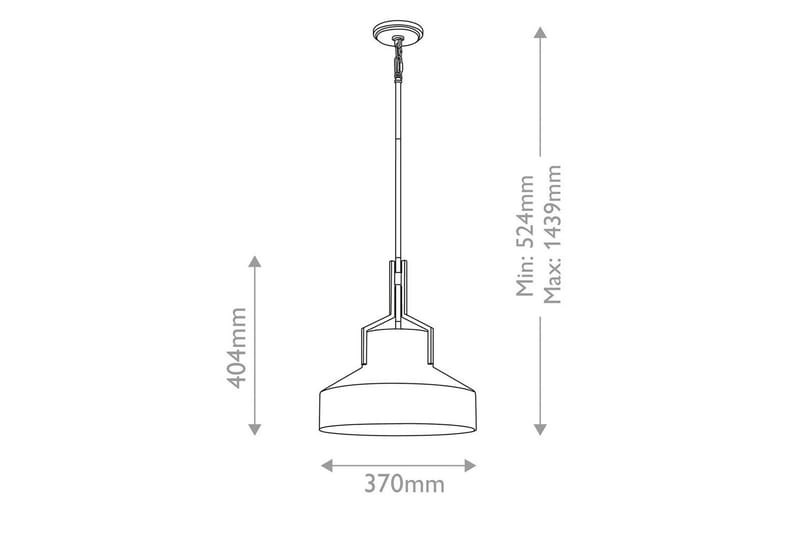 Brecken Quoizel Kattovalaisin - Valaistus - Sisävalaistus & lamput - Ikkunavalaisimet - Ikkunavalaisin riippuva