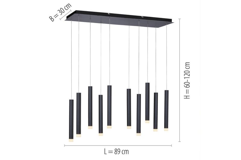 Bruno Just Light Kattovalaisin - Valaistus - Sisävalaistus & lamput - Ikkunavalaisimet - Ikkunavalaisin riippuva