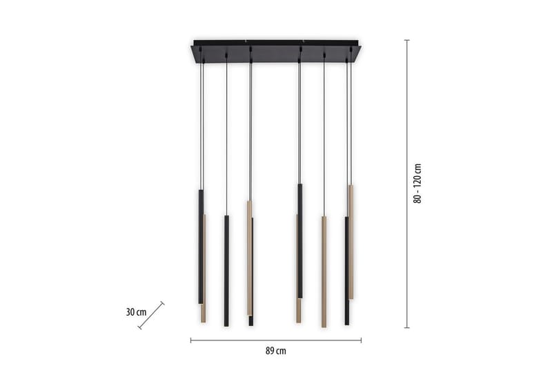 Flute Paul Neuhaus Kattovalaisin - Valaistus - Sisävalaistus & lamput - Ikkunavalaisimet - Ikkunavalaisin riippuva