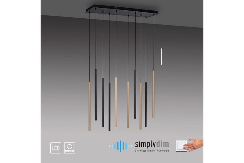 Flute Paul Neuhaus Kattovalaisin - Valaistus - Sisävalaistus & lamput - Ikkunavalaisimet - Ikkunavalaisin riippuva