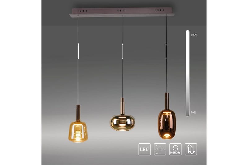 Irides Paul Neuhaus Kattovalaisin - Valaistus - Sisävalaistus & lamput - Ikkunavalaisimet - Ikkunavalaisin riippuva