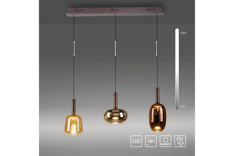 Irides Paul Neuhaus Kattovalaisin - Valaistus - Sisävalaistus & lamput - Ikkunavalaisimet - Ikkunavalaisin riippuva