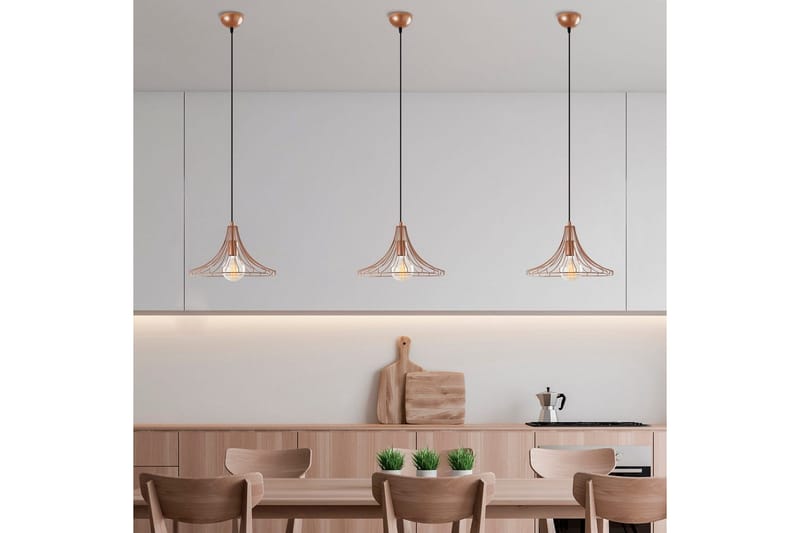 Kattokruunu Benros Kupari - Kupari - Valaistus - Sisävalaistus & lamput - Ikkunavalaisimet - Ikkunavalaisin riippuva