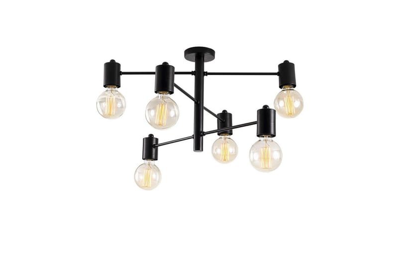 Kattokruunu Hexaia Alas Musta - Musta - Valaistus - Sisävalaistus & lamput - Ikkunavalaisimet - Ikkunavalaisin riippuva