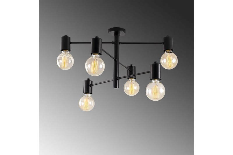 Kattokruunu Hexaia Alas Musta - Musta - Valaistus - Sisävalaistus & lamput - Ikkunavalaisimet - Ikkunavalaisin riippuva