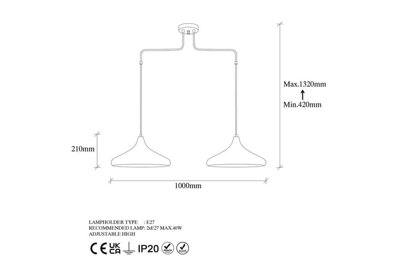 Kattokruunu Subesh kaksi kappaletta Antiikkinen - Antiikkinen - Valaistus - Sisävalaistus & lamput - Ikkunavalaisimet - Ikkunavalaisin riippuva