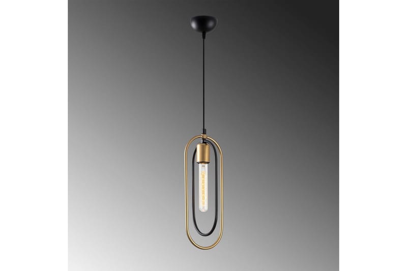 Kattokruunu Pindor Sibgle Musta / Kulta - Kulta/Musta - Valaistus - Sisävalaistus & lamput - Ikkunavalaisimet - Ikkunavalaisin riippuva