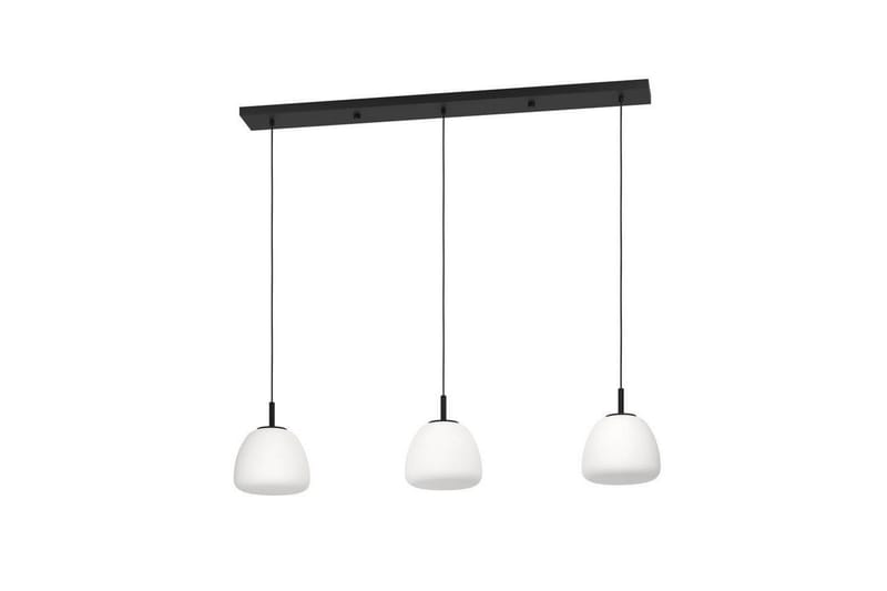 Kattopendel Eglo Balmes musta/opalvalkoinen, 3 lamppua - Valaistus - Sisävalaistus & lamput - Ikkunavalaisimet - Ikkunavalaisin riippuva