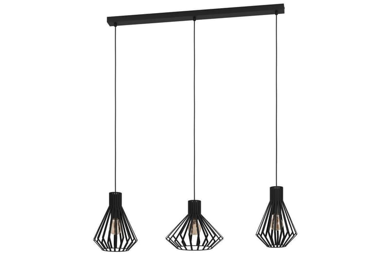 Kattopendel Eglo Basidano musta, 3 lamppua, undefined