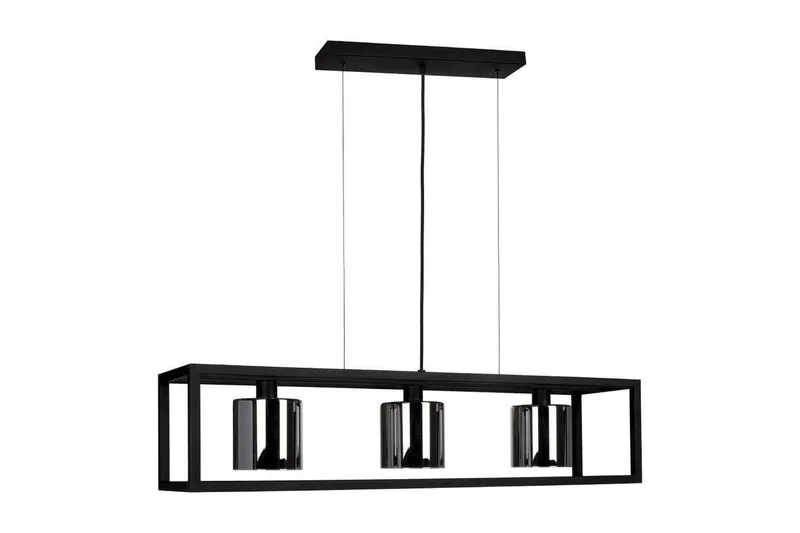 Kattopendel Eglo Brisling Musta/Läpinäkyvä Kehys ja 3 Lamppua, undefined