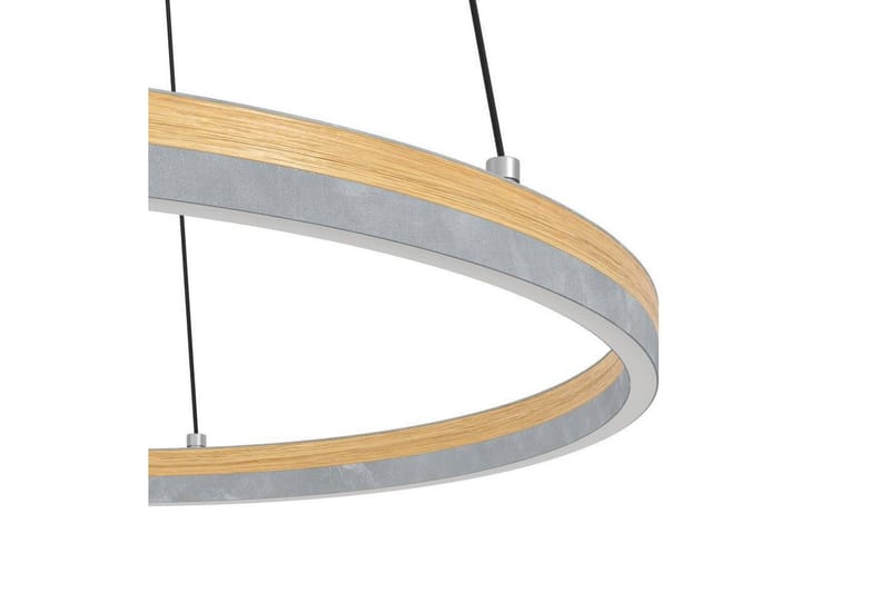 Kattopendel Eglo Cadinaro Harmaa/Puu Pyöreä - Valaistus - Sisävalaistus & lamput - Ikkunavalaisimet - Ikkunavalaisin riippuva