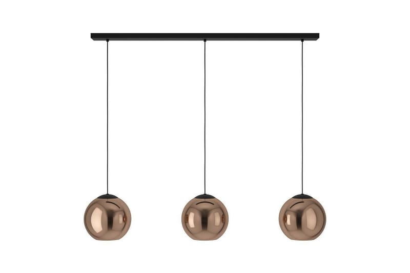 Kattopendel Eglo Cordoba Musta/Kupari, jossa 3 Lamppua - Valaistus - Sisävalaistus & lamput - Ikkunavalaisimet - Ikkunavalaisin riippuva