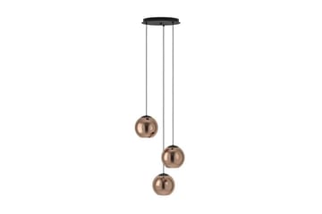 Kattopendel Eglo Cordoba Rondelli Musta/Kupari 3 Lampulla - Valaistus - Sisävalaistus & lamput - Ikkunavalaisimet - Ikkunavalaisin riippuva