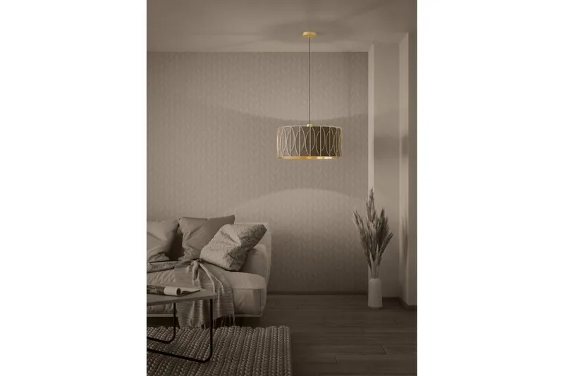 Kattopendel Eglo Corojal Cappuccino/Messinki - Valaistus - Sisävalaistus & lamput - Ikkunavalaisimet - Ikkunavalaisin riippuva