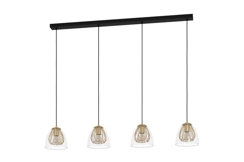 Kattopendel Eglo Jazminia Messinki/Kirkas, neljällä lampulla, undefined