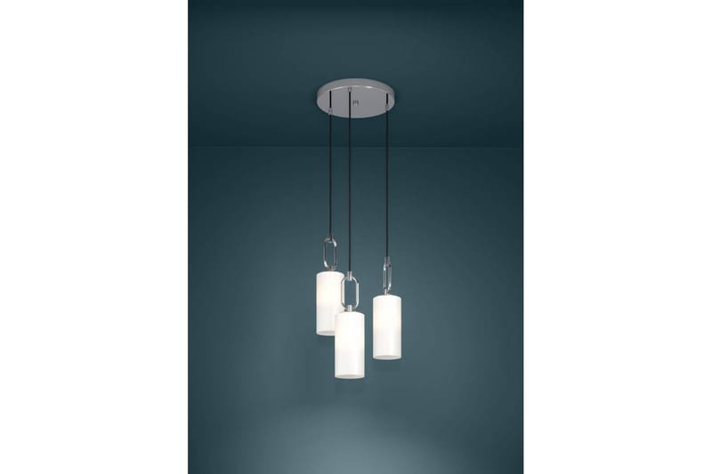 Kattopendel Eglo Majana Opaalinvalkoinen/Kromi Kolmella Lampulla - Valaistus - Sisävalaistus & lamput - Ikkunavalaisimet - Ikkunavalaisin riippuva