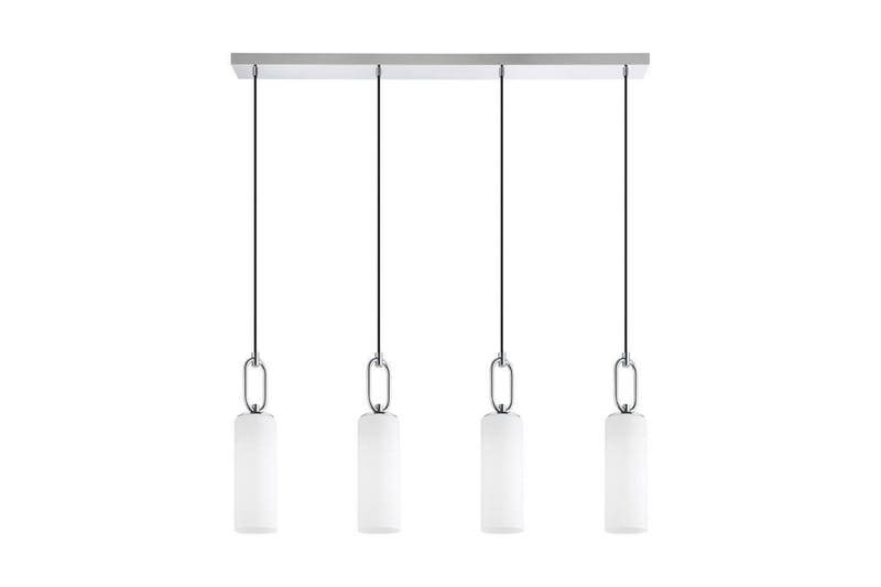 Kattopendel Eglo Majana Opaalinvalkoinen/Kromi Kolmella Lampulla - Valaistus - Sisävalaistus & lamput - Ikkunavalaisimet - Ikkunavalaisin riippuva