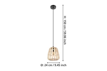 Kattopendel Eglo Montezuelo Puu 24 cm - 24 cm - Valaistus - Sisävalaistus & lamput - Ikkunavalaisimet - Ikkunavalaisin riippuva