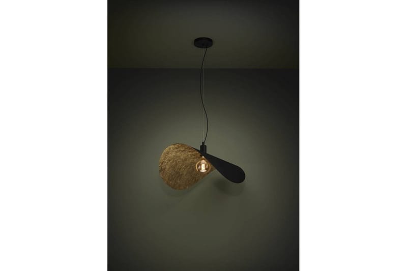 Kattopendel Eglo Saceda Musta/Kulta 55x200 cm - Valaistus - Sisävalaistus & lamput - Ikkunavalaisimet - Ikkunavalaisin riippuva