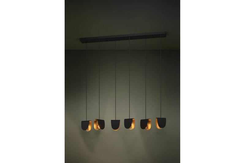 Kattopendel Eglo Serenara Musta/Kulta kuudella lampulla - Valaistus - Sisävalaistus & lamput - Ikkunavalaisimet - Ikkunavalaisin riippuva