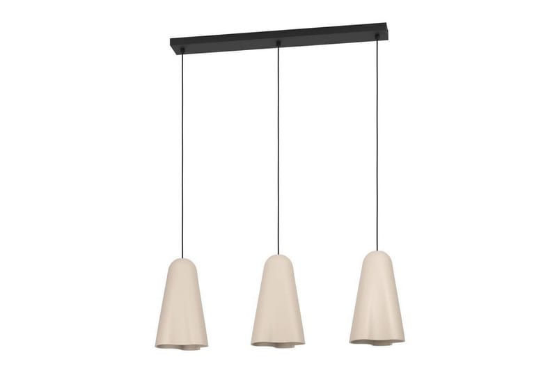 Kattopendel Eglo Tolleric Hiekka/Musta, 3 Lamppua, undefined