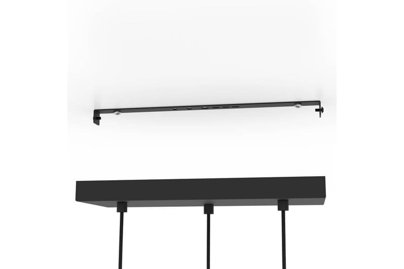 Kattopendel Eglo Paz Opalivalkoinen/Musta Messinki, jossa 3 Lamppua - Valaistus - Sisävalaistus & lamput - Ikkunavalaisimet - Ikkunavalaisin riippuva