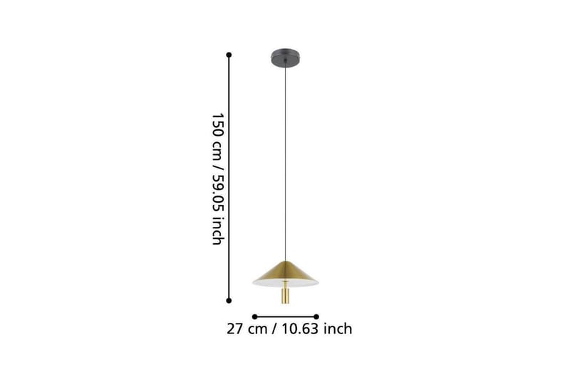 Kattopendel Eglo Paraguay Messinki - Valaistus - Sisävalaistus & lamput - Ikkunavalaisimet - Ikkunavalaisin riippuva