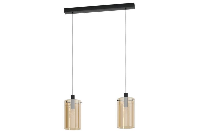 Kattopendel Eglo Polverara Musta/Meripihka 2 Lamppua - 2 Lamppua - Valaistus - Sisävalaistus & lamput - Ikkunavalaisimet - Ikkunavalaisin riippuva