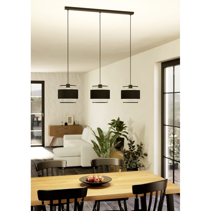 Kattovalaisin Bazely, 3 lampulla - 23 cm - Valaistus - Sisävalaistus & lamput - Ikkunavalaisimet - Ikkunavalaisin riippuva